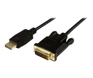 Skjermkabel - StarTech.com DisplayPort to DVI Active Adapter Converter Cable - DP2DVIMM6BS