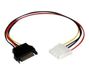 Strømkabel (intern) - StarTech.com SATA to Molex LP4 Power Cable Adapter - LP4SATAFM12