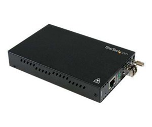 Repeater & Transceiver - StarTech.com OAM Managed Gigabit Ethernet Fiber Media Converter MM LC 550m - ET91000LCOAM