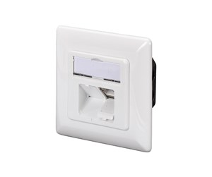 Tilbehør - DIGITUS DN-9005-N CAT 6 wall outlet flush mount - DN-9005-N