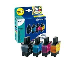 Printertilbehør blekk/toner - Pelikan Promo Pack P07 - Blekkpatron Blå - 355041