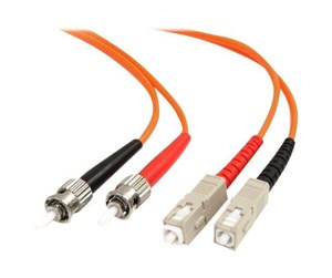 Nettverkskabel - Multimode 62.5/125 Duplex Fiber Patch Cable ST-SC - FIBSTSC3