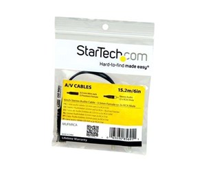 Lydkabel - StarTech.com Stereo Audio Cable - MUFMRCA