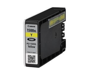 Printertilbehør blekk/toner - Canon PGI-1500XL / 9195B001 High Yellow - Blekkpatron Yellow - 9195B001