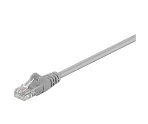 Nettverkskabel - UTP CAT 5E - Grey - 0.25m - 4040849686115