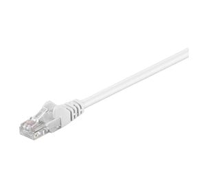 Nettverkskabel - UTP CAT 5E - White - 1m - 4040849685019