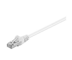 Nettverkskabel - LAN STP CAT 5e - White - 30m - 4040849934858