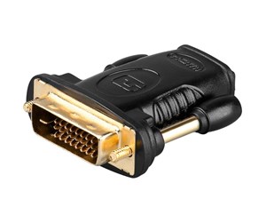 Skjermkabel - Pro HDMI (F) - DVI-D (M) adapter - 4040849689314