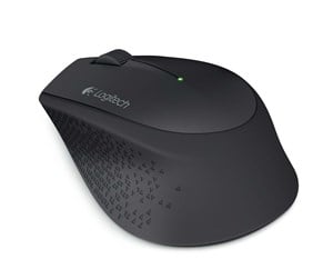 Mus - Logitech M280 Wireless Mouse - Black - Mus - Optisk - 3 knapper - Svart - 910-004287