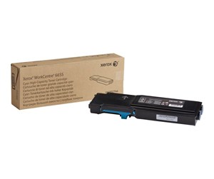 Printertilbehør blekk/toner - Xerox High Capacity - Cyan Toner - Laser toner Blå - 106R02744