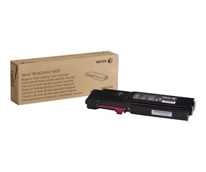 Printertilbehør blekk/toner - Xerox High Capacity - Magenta Toner - Laser toner Rød - 106R02745