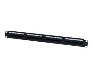 Tilbehør - StarTech.com 24 Port 1U Rack Mount Cat 6 110 Patch Panel - C6PANEL24