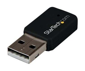 Nettverksadapter - StarTech.com USB 2.0 AC600 Mini Dual Band Wireless-AC Network Adapter - USB433WACDB