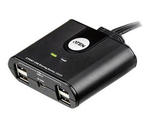 USB-hub - ATEN US224 2-Port USB Peripheral Sharing Device USB-hub - US224-AT