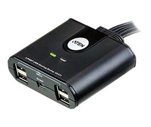 USB-hub - ATEN 4-Port USB 2.0 Peripheral Sharing Device USB-hub - US424-AT