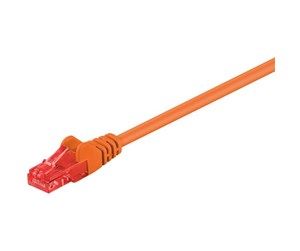 Nettverkskabel - UTP CAT 6E - Orange - 0.25 - 4040849952531