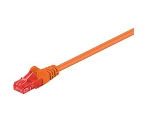 Nettverkskabel - UTP CAT 6E - Orange - 0.50 - 4040849952593