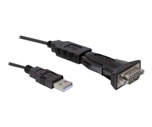 Nettverksadapter - DeLOCK USB2.0 to Serial Adapter - 61460