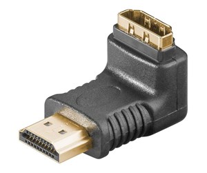 Skjermkabel - Pro HDMI vinklede og bøyde adapter 270 ° - 4040849517273