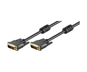 Skjermkabel - Pro DVI-D DL Cable - Black - 5m - DVI-D-5