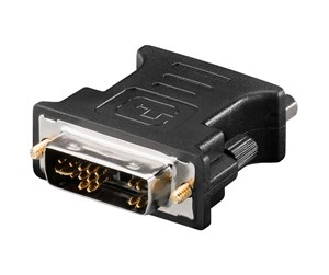 Skjermkabel - Pro DVI-I (12+5) - VGA adapter - 4040849699719