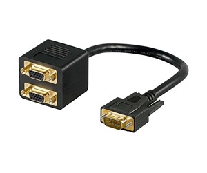 Skjermkabel - Pro VGA split cable - 2 x VGA - 4040849932632