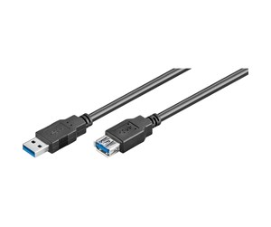 USB - Pro USB-A <-> USB-A - 5m - Svart - 4040849957260