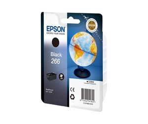 Printertilbehør blekk/toner - Epson 266 - black - original - ink cartridge - Blekkpatron Svart - C13T26614020