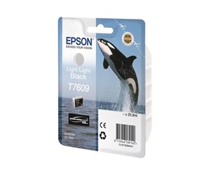 Printertilbehør blekk/toner - Epson T7609 - Light Light Black Ink - Blekkpatron Veldig lysesvart - C13T76094010