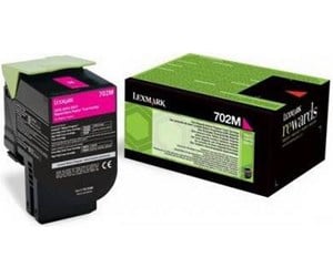 Printertilbehør blekk/toner - Lexmark 702ME / 70C20ME - Magenta Toner - Laser toner Rød - 70C20ME