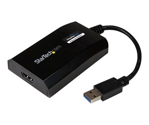 Skjermkabel - StarTech.com USB 3.0 to HDMI External Video Card ekstern videoadapter - USB32HDPRO