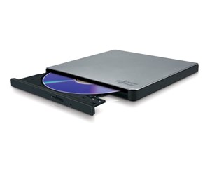 Optisk driver (DVD/BR/Floppy) - Hitachi - LG GP57ES40 - DVD-RW (Brenner) - USB 2.0 - Sølv - GP57ES40.AHLE10B