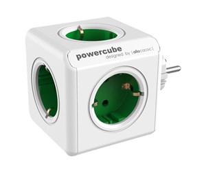 Strømkabel (ekstern) - PowerCube original - Grøn - 44-1100