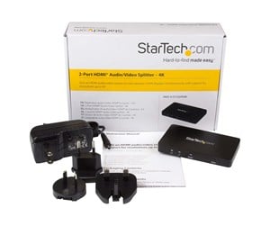 Videosplitter - StarTech.com 4K HDMI 2-Port Video Splitt - ST122HD4K