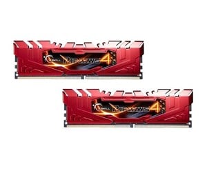 RAM - G.Skill Ripjaws 4 DDR4-2133 - 8GB - CL15 - Dual Channel (2 pcs) - Intel XMP - Rød - F4-2133C15D-8GRR