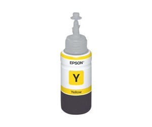 Printertilbehør blekk/toner - Epson T6644 - Yellow Ink Tank (T6644) - Blekkrefill Yellow - C13T664440