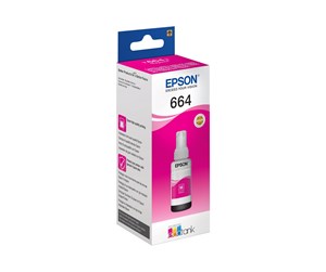 Printertilbehør blekk/toner - Epson T6643 - Ink Tank / C13T664340 - Blekkrefill Rød - C13T664340