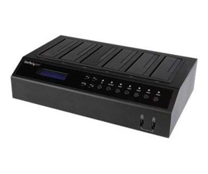 Harddisk - Tilbehør - StarTech.com USB 3.0 / eSATA 6-Bay HDD Duplicator Dock - SATDOCK5U3ER