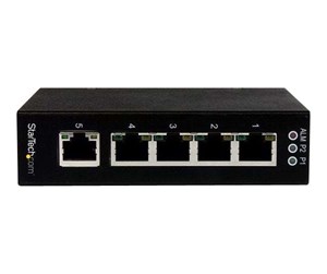 Switch/splitter - StarTech.com 5 Port Industrial Gigabit Ethernet Switch - IES51000