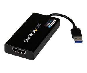 Skjermkabel - StarTech.com USB 3.0 to 4K HDMI External Multi Monitor Video Graphics Adapter ekstern videoadapter - USB32HD4K