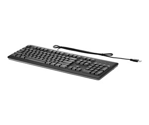 Tastatur - HP tastatur - Tastatur - Dansk - Svart - QY776AA#UUW