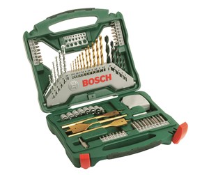 Bormaskin & Bits - Bosch 70-delers X-Line-sett titan - 2607019329