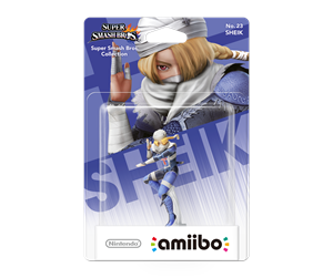 Spill - Tilbehør - Nintendo Amiibo Sheik no. 23 (Super Smash Bros. Series) - Accessories for game console - Nintendo Switch - 0045496352585