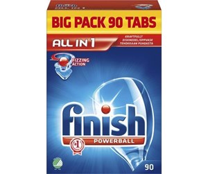 Oppvaskmaskin - Finish Powerball Tabs - Big Pack - 1207