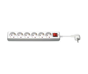 Strømkabel (ekstern) - Pro Power Surge x6 - Wh - Switch - 1.4m - 4040849512797