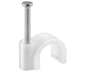 Kabelordner/Kabelstrømpe - Pro Cable Clip - White - 4mm - 4040849170768