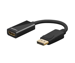 Skjermkabel - Pro DisplayPort - HDMI adapter w/Audio - 4040849678813