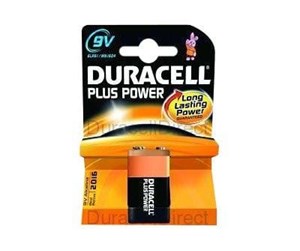 Batteri - DURACELL PLUS 6LR61 MN1604 BATTERIER - 019256