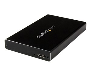 Harddisk - Tilbehør - StarTech.com USB 3.0 Universal 2.5in SATA or IDE HDD/SSD Enclosure w/ UASP - UNI251BMU33