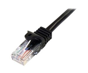 Nettverkskabel - Snagless Cat 5e UTP Patch Cable - 45PAT1MBK